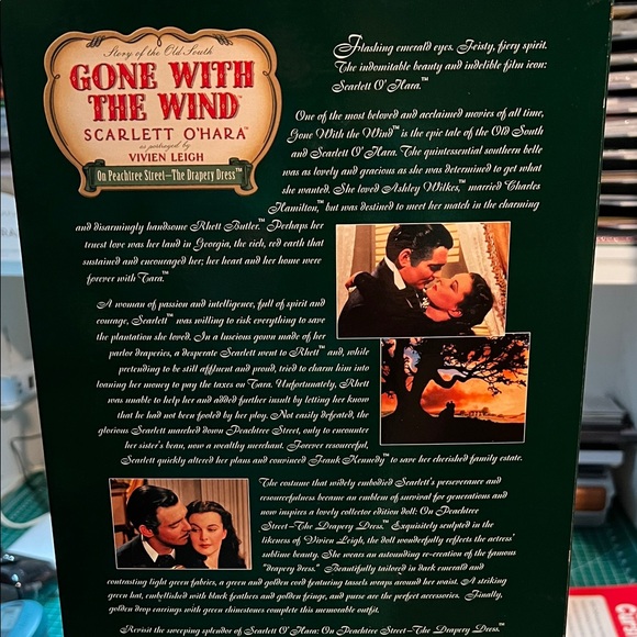 Mattel Green Gone with the Wind Doll - Picture 6 of 8